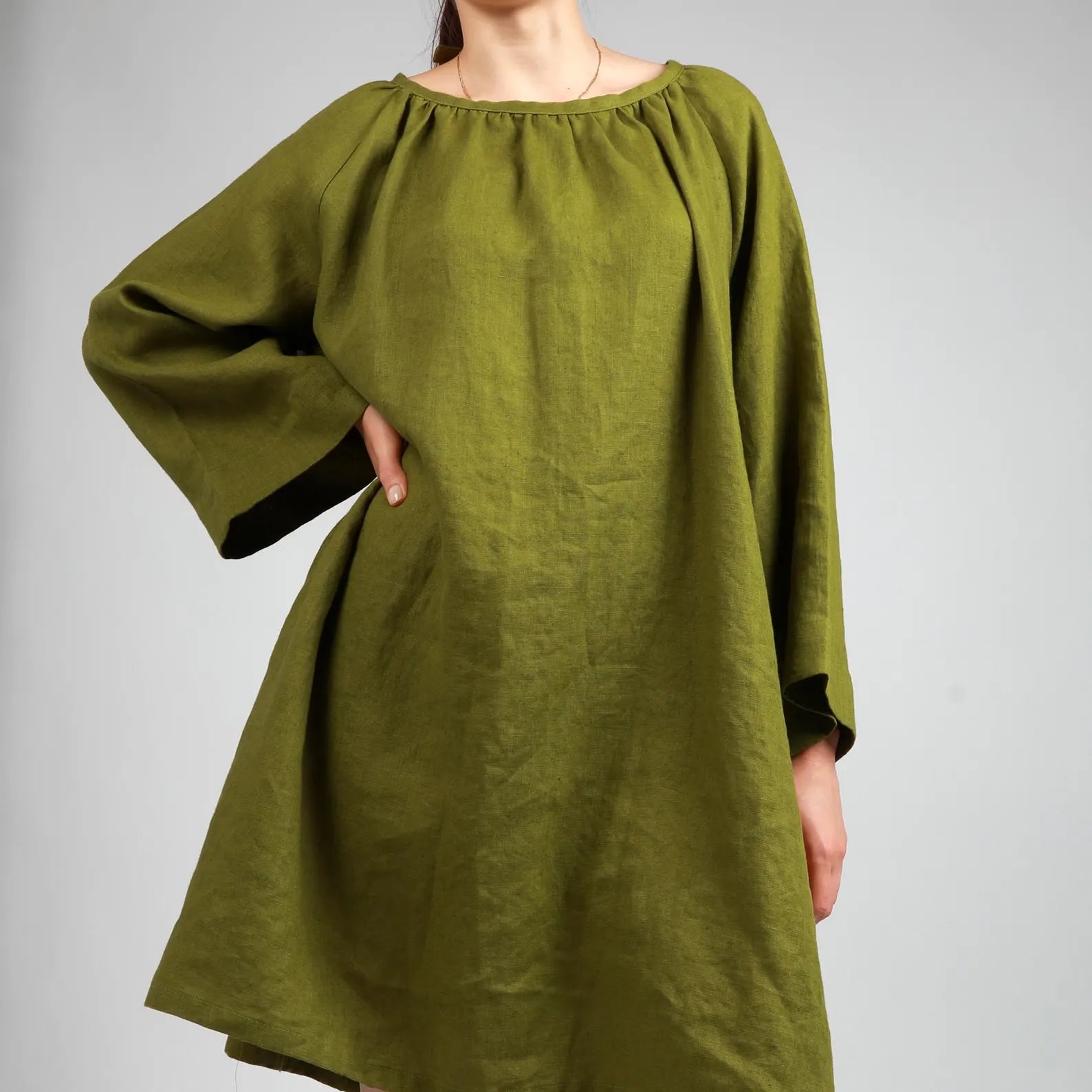 MAY Voluminous Tunic Dress