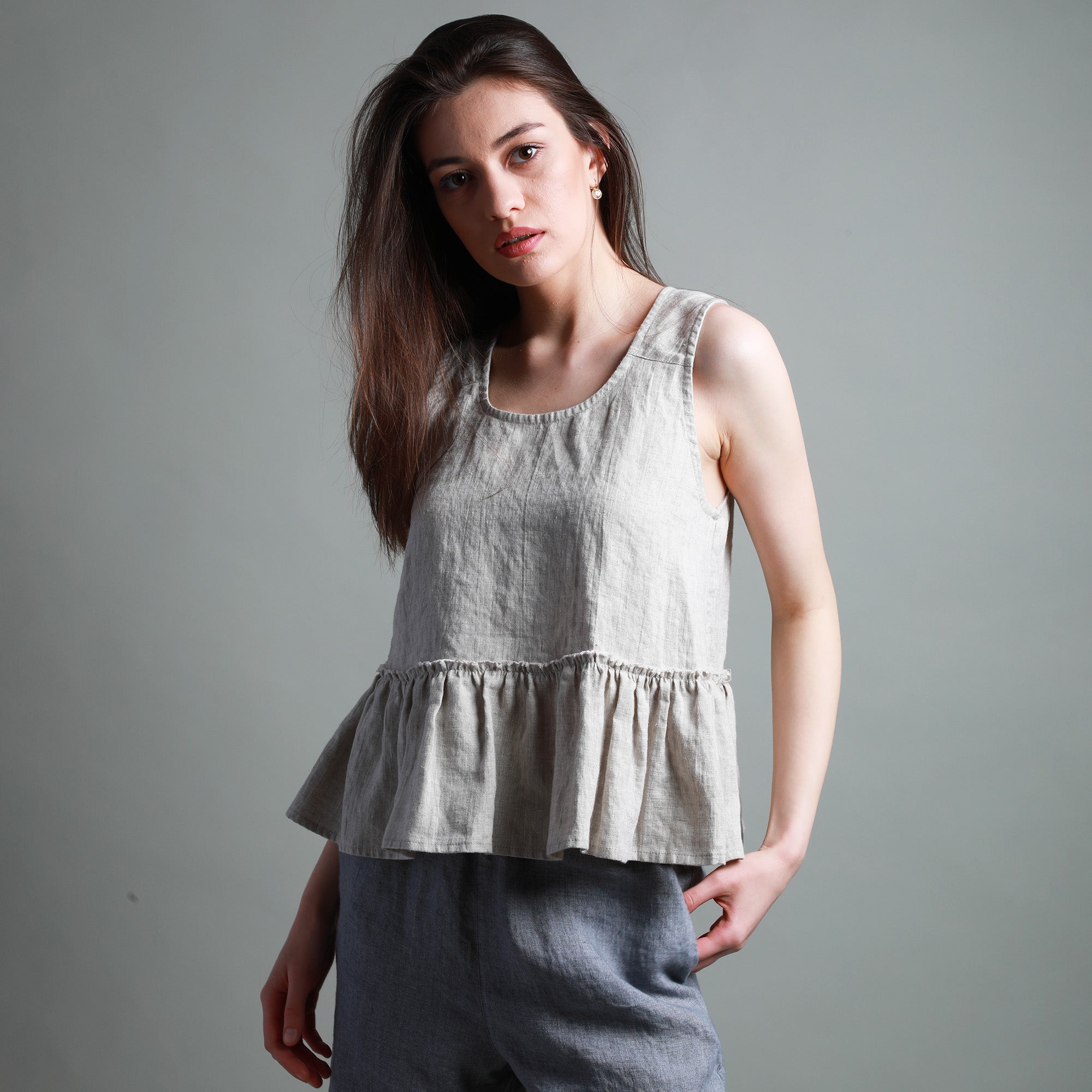 BLOOM Linen Top