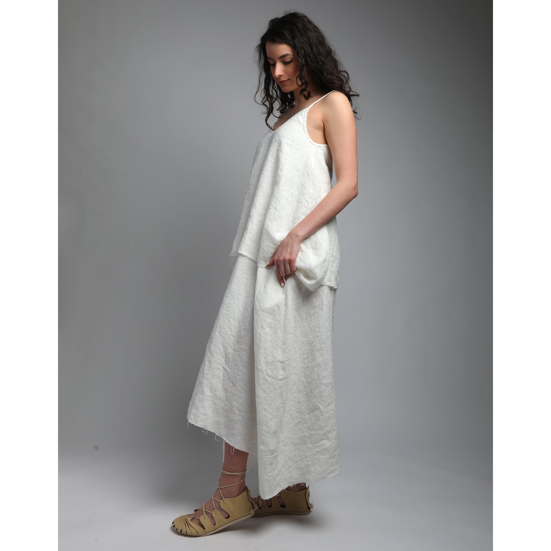 LOTUS Flowy Linen Maxi Dress LOTUS Flowy Linen Maxi Dress