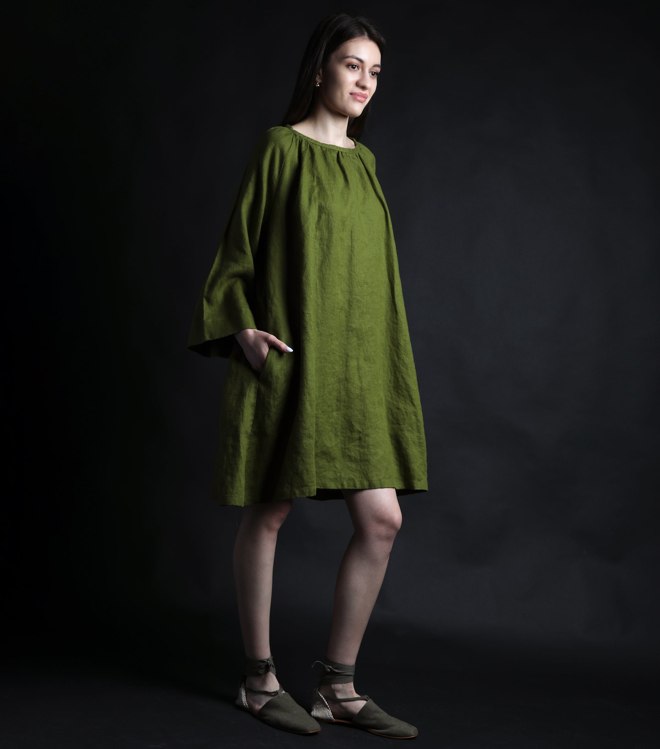 MAY Voluminous Tunic Dress
