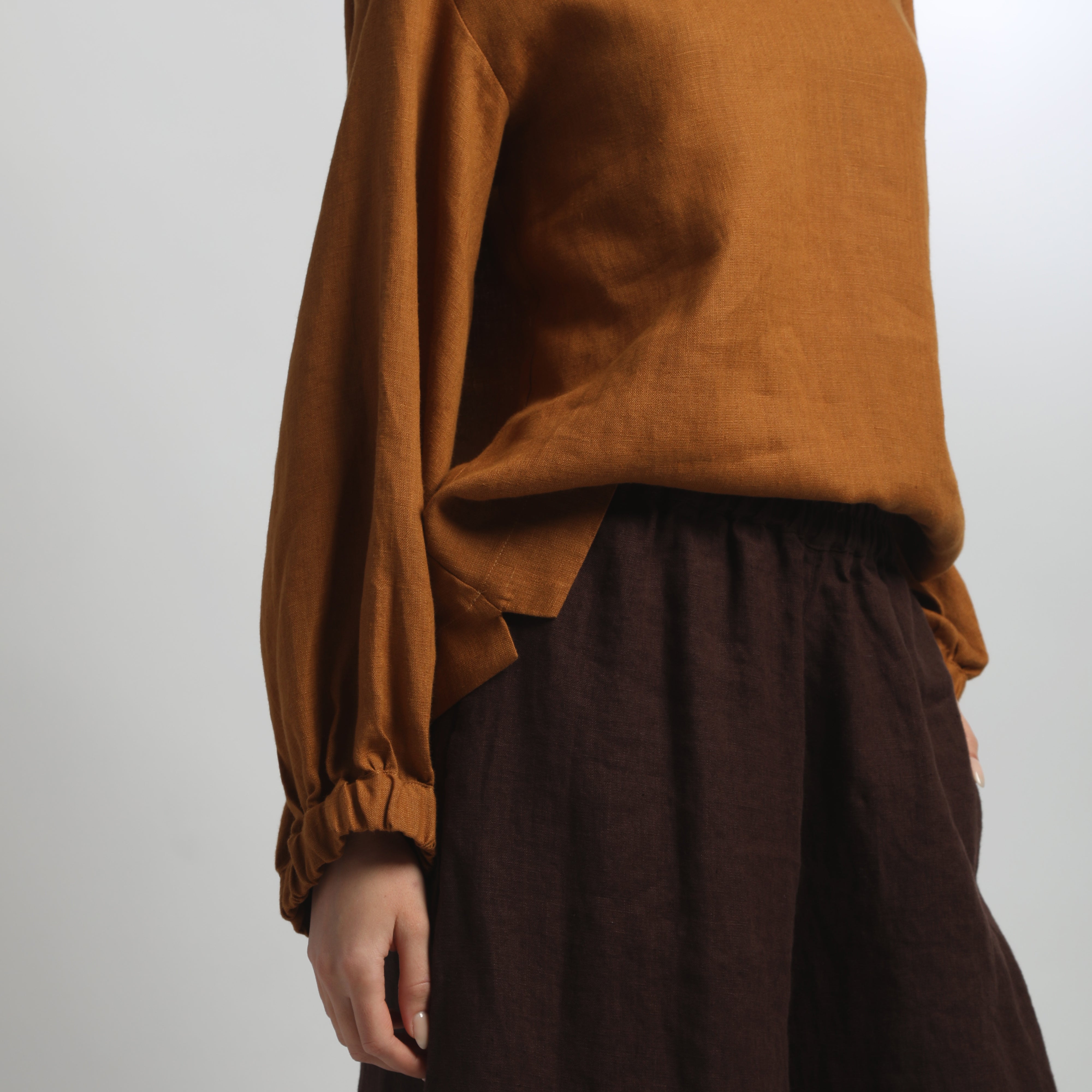 MARGOT Extra Wide Linen Pants with Pockets