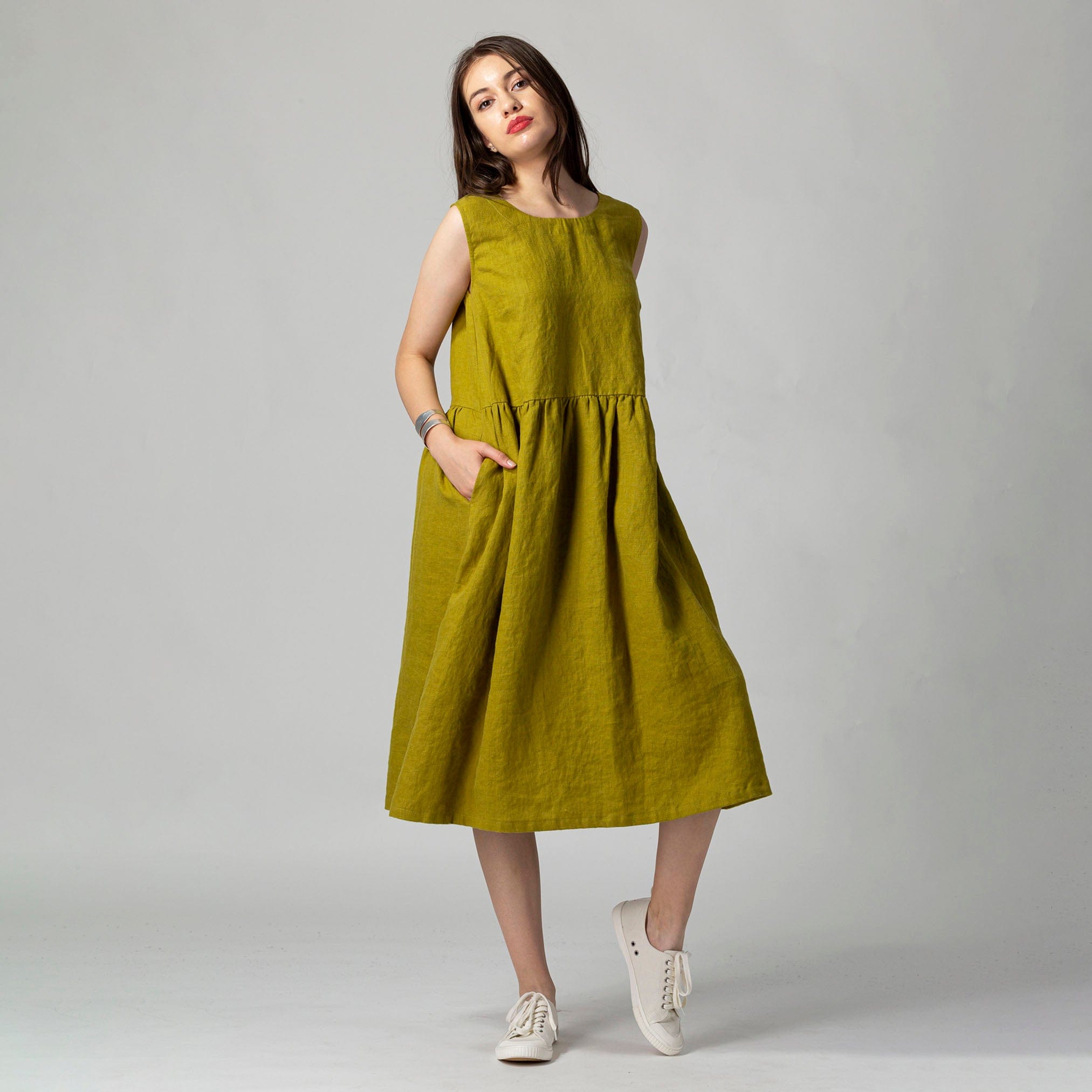 Loose linen sale clothing